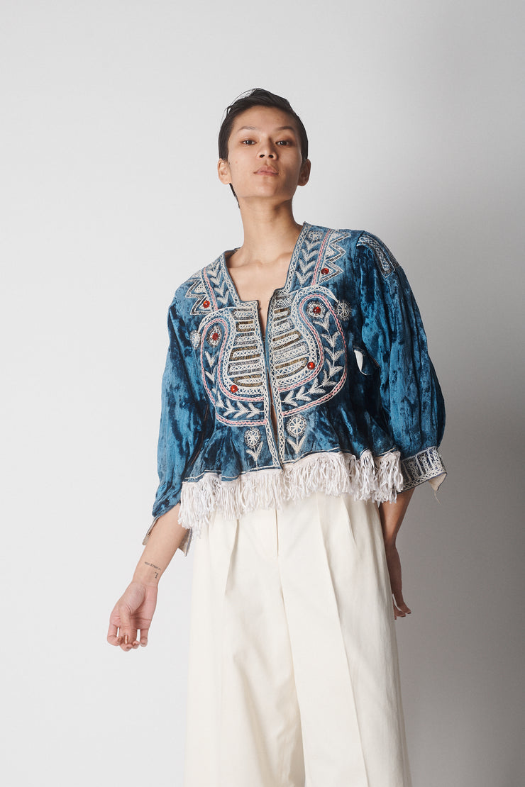 Antique Embroidered Blouse - Desert Vintage