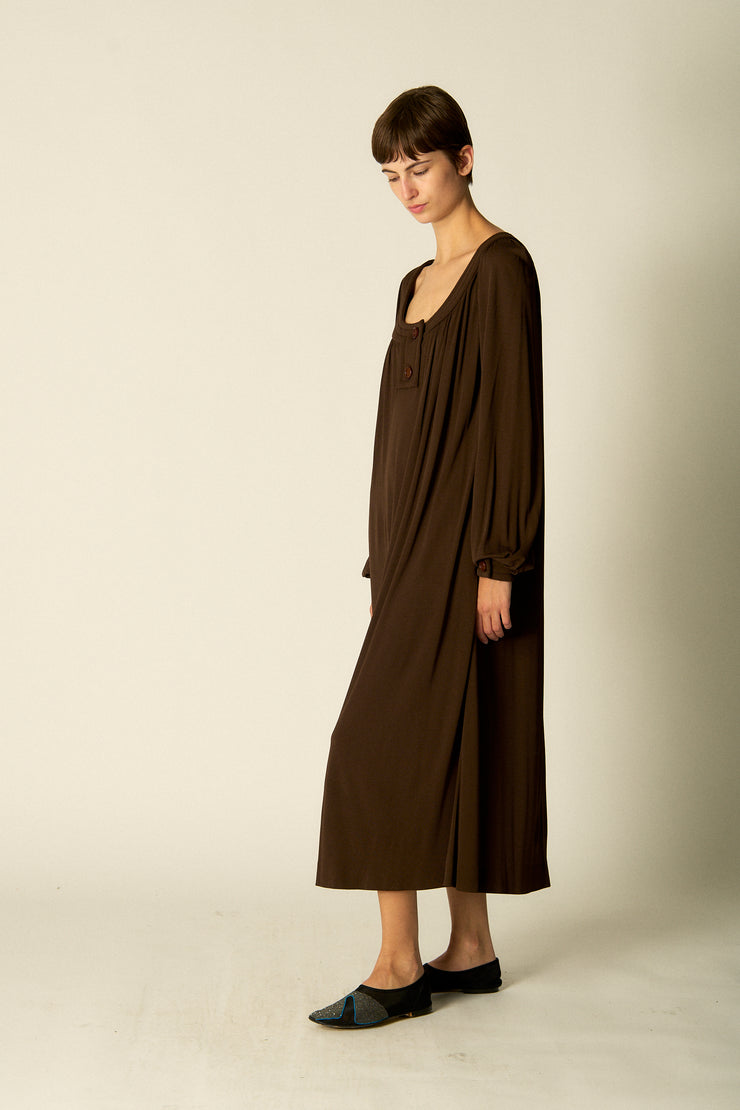 Galanos Silk Jersey Dress - Desert Vintage