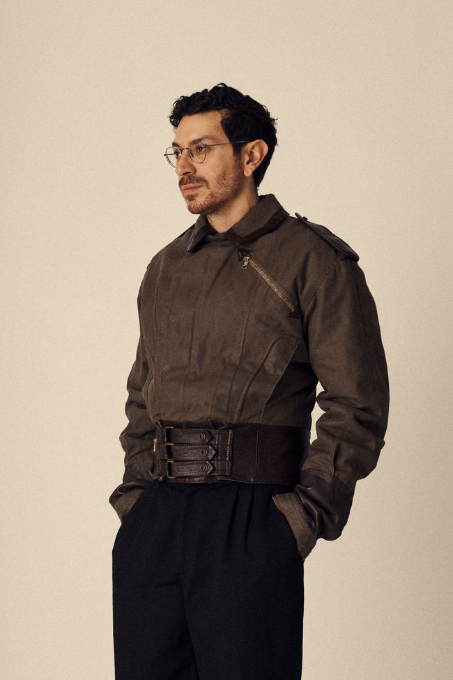 Armani Moto Jacket - Desert Vintage