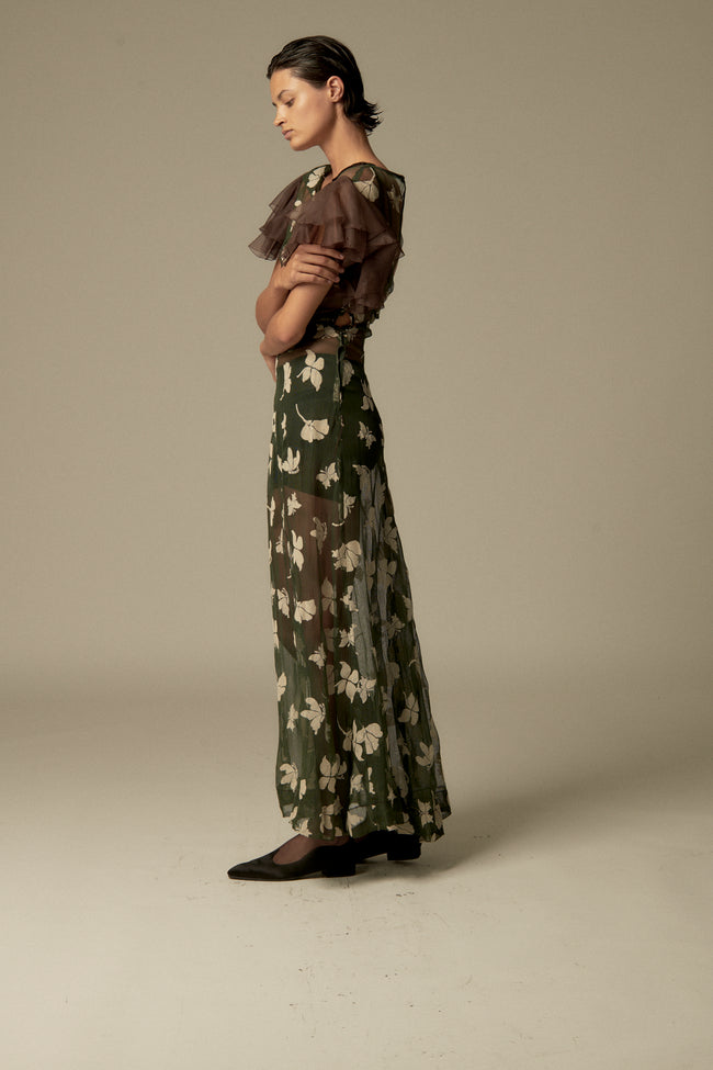 1930s Floral Dress - Desert Vintage