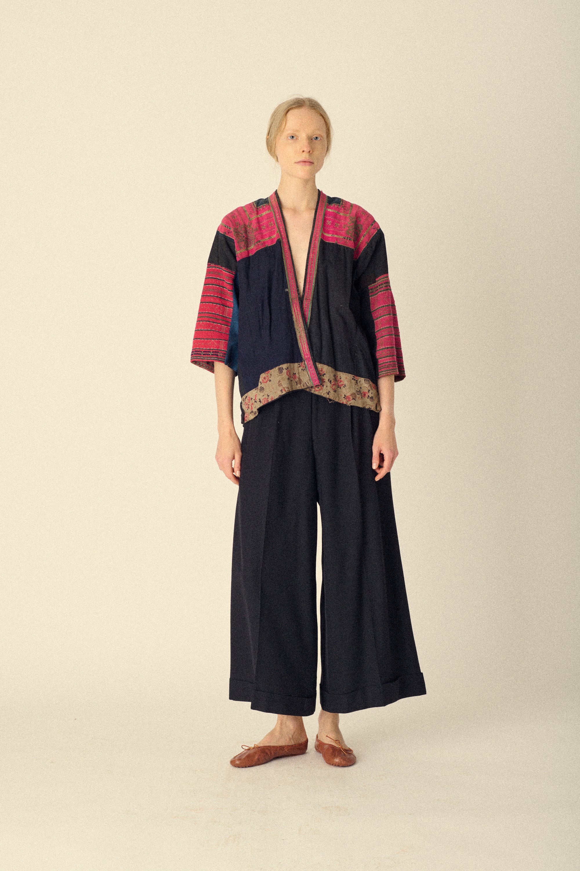 Woven Folk Tunic - Desert Vintage