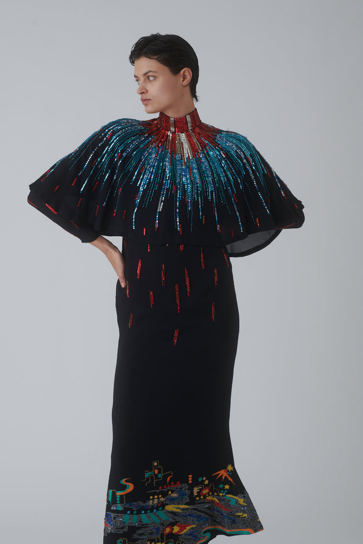 1970s Chloé Silk Gown - Desert Vintage