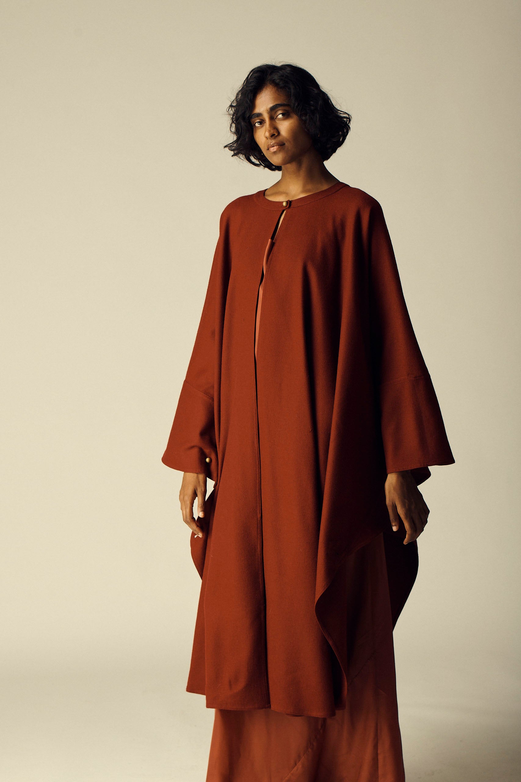 1970s Chloé Wool Cape - Desert Vintage