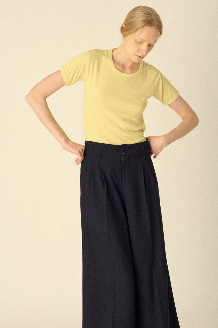 1960s Yellow Cotton Tee - Desert Vintage