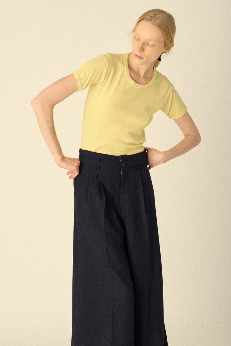 1960s Yellow Cotton Tee - Desert Vintage