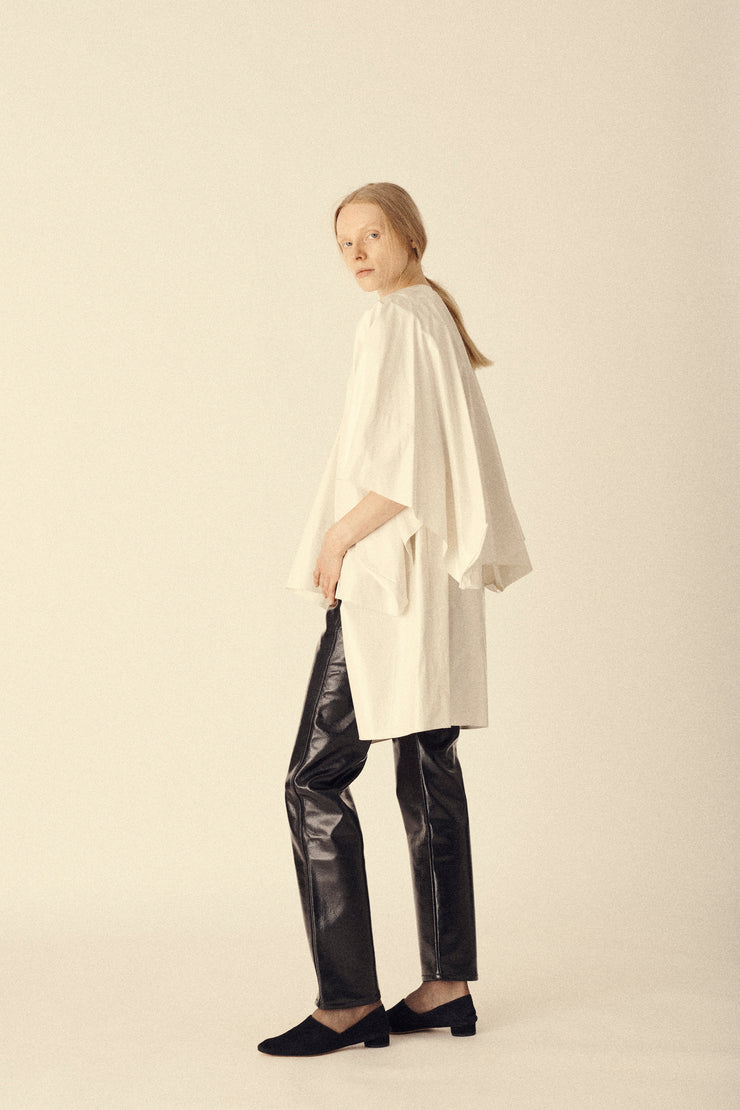 White Nylon Cape Dress - Desert Vintage