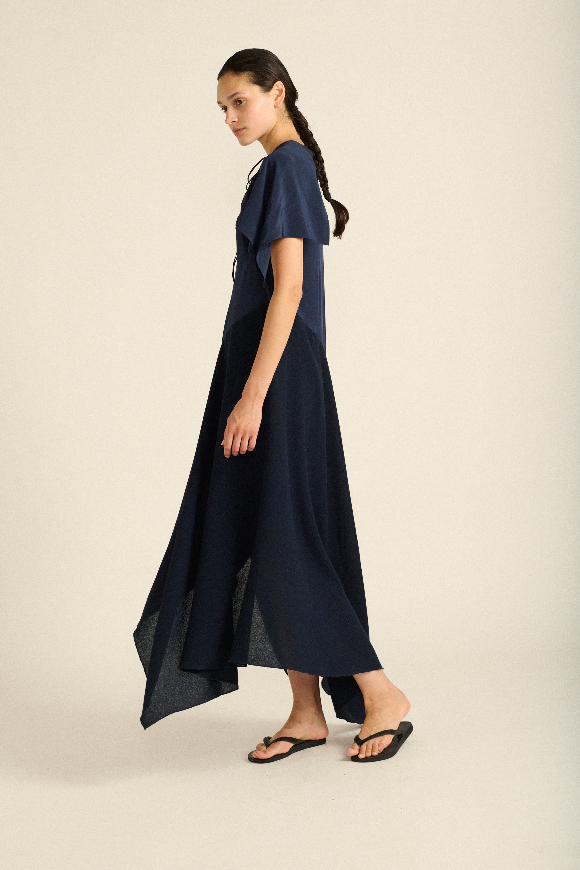 Roland Mouret Ink Blue Gown - Desert Vintage