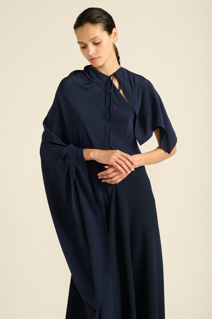 Roland Mouret Ink Blue Gown - Desert Vintage