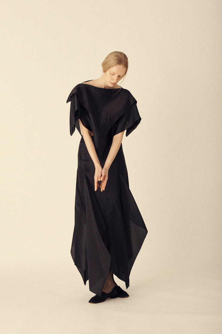 Yeohlee Black Draped Skirt - Desert Vintage