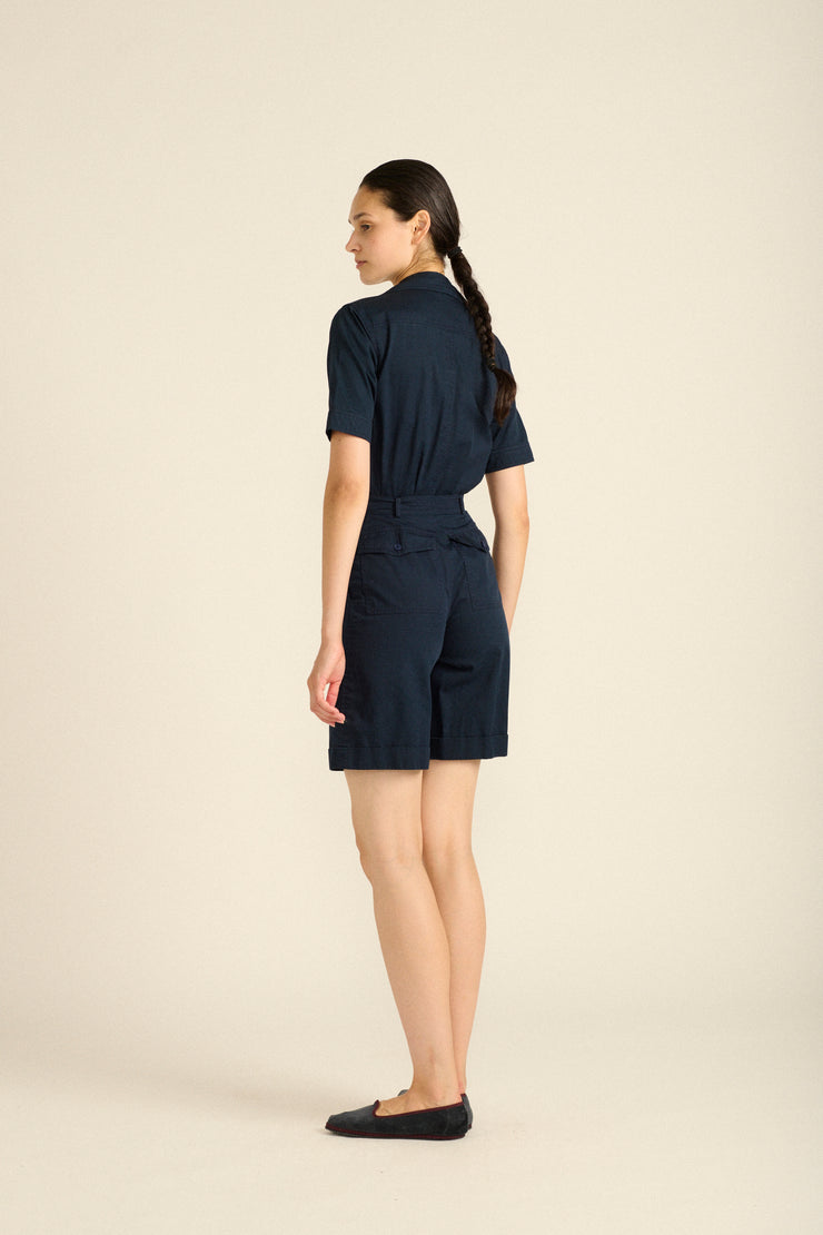 Ysl Navy Playsuit - Desert Vintage