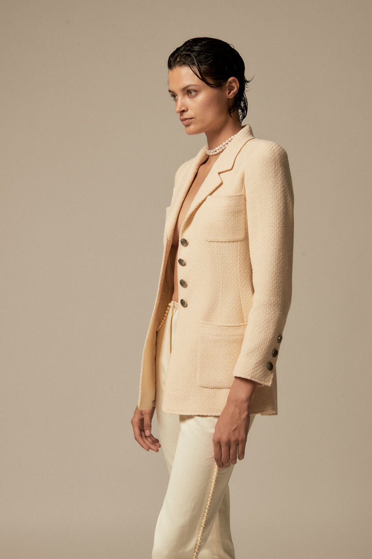 1997 Chanel Cream Blazer - Desert Vintage