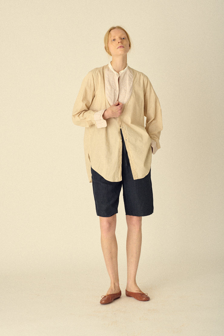 Antique Cotton Bib Shirt - Desert Vintage