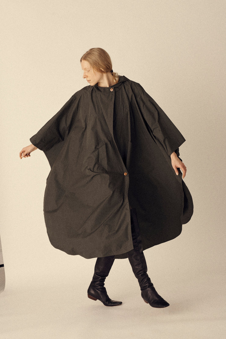 Brushed Cotton Coat - Desert Vintage