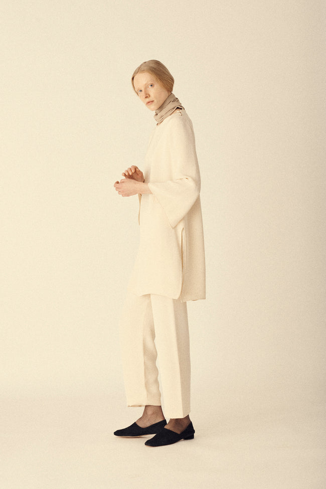 Ivory Silk Ensemble - Desert Vintage