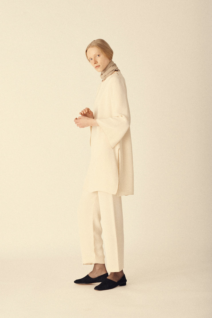 Ivory Silk Ensemble - Desert Vintage