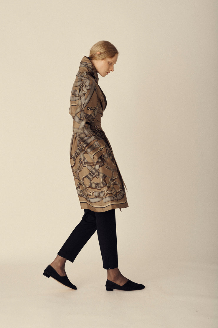 Hermès Silk Paddock Tunic - Desert Vintage