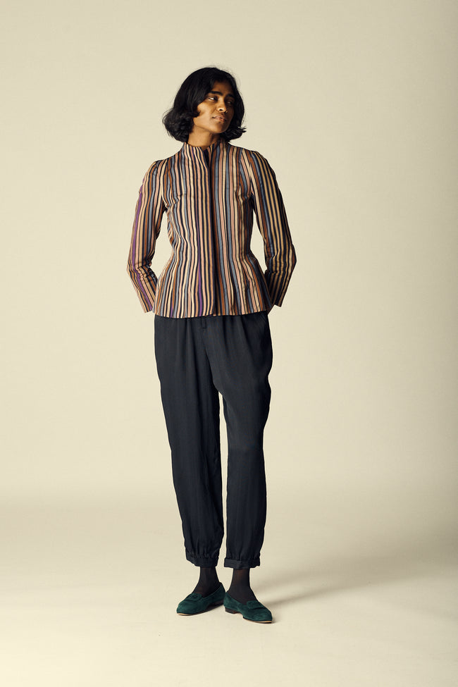 Dries Van Noten Stripe Blouse - Desert Vintage