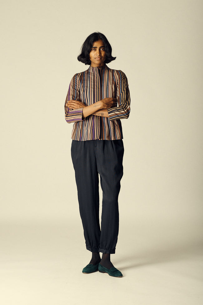 Dries Van Noten Stripe Blouse - Desert Vintage