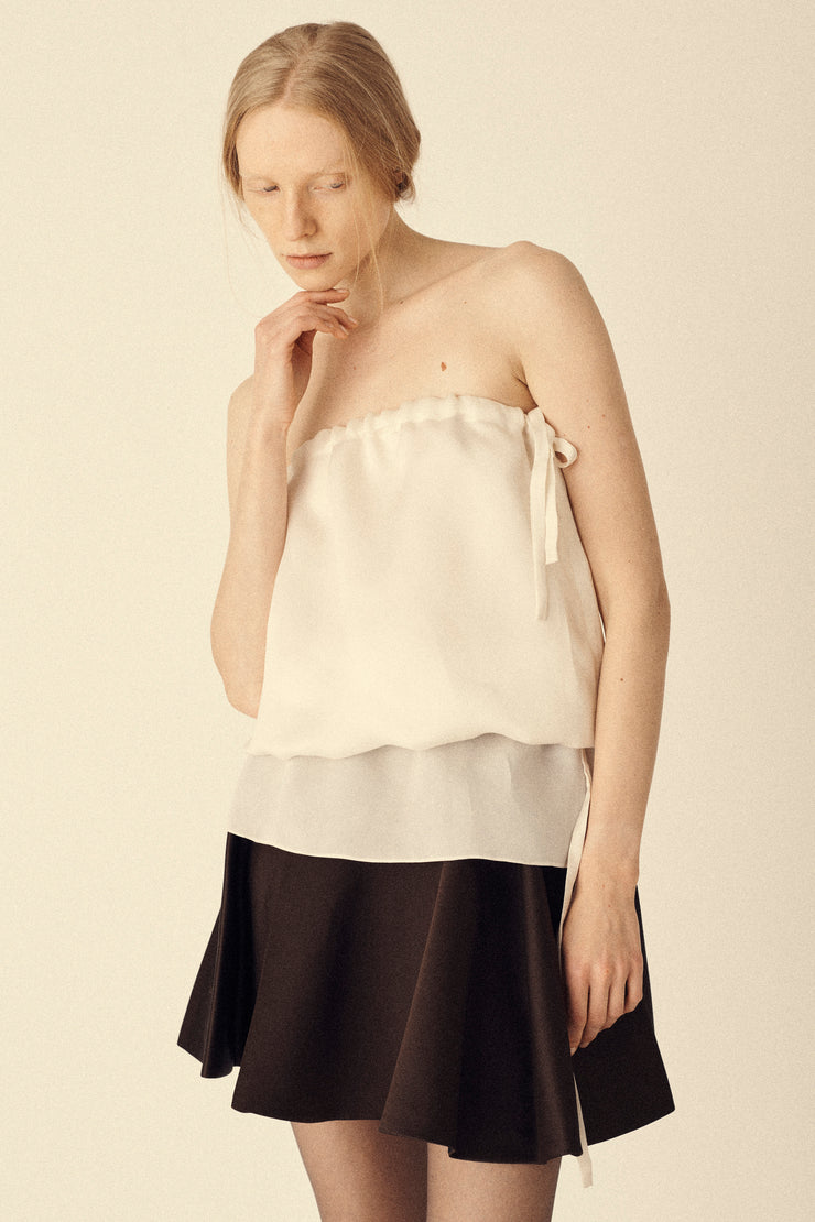 Ivory Silk Blouse - Desert Vintage