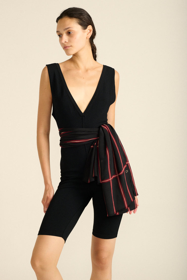 Calvin Klein Silk Sash - Desert Vintage