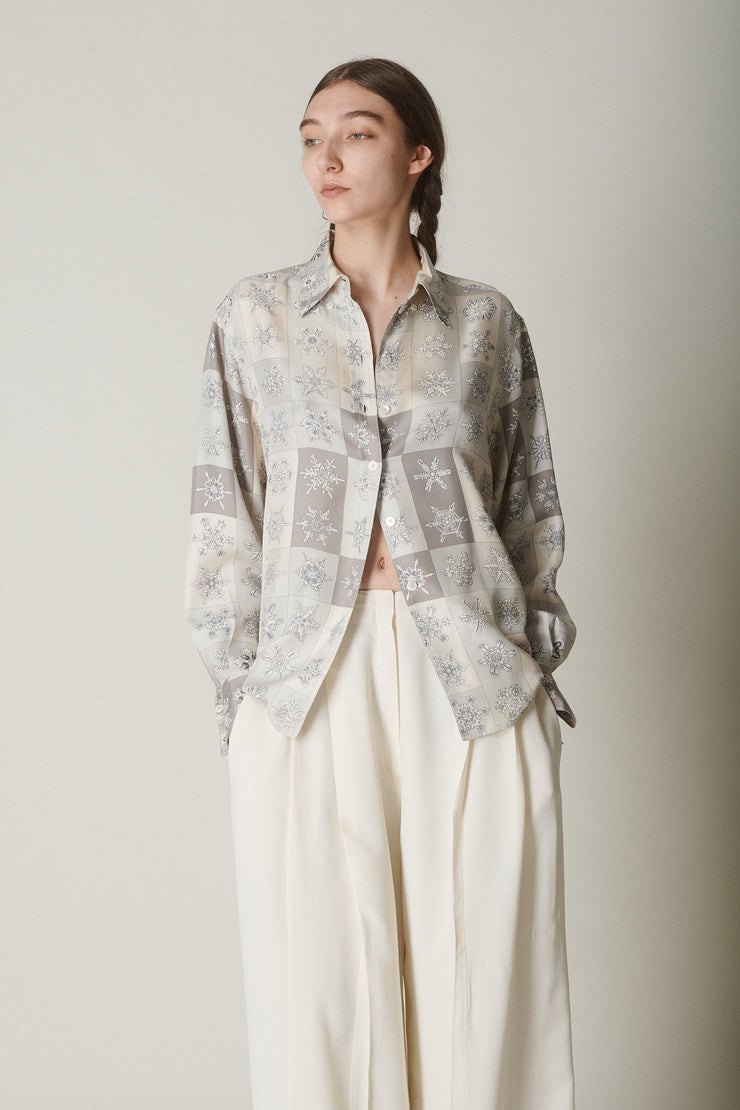 Hermès Silk Button Down - Desert Vintage
