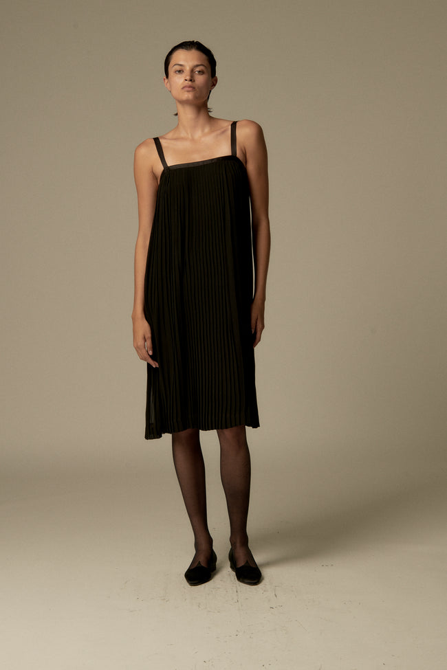 YSL Pleated Dress - Desert Vintage