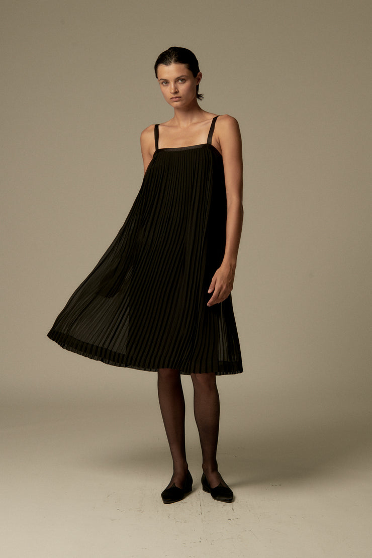 YSL Pleated Dress - Desert Vintage