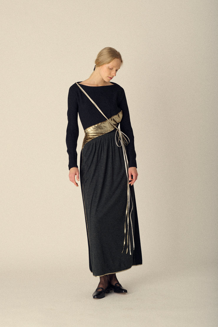 Geoffrey Beene Lamé Dress - Desert Vintage