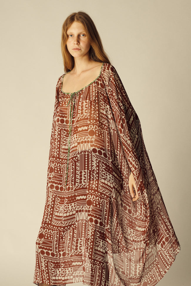 Duro Olowu Silk Dress - Desert Vintage