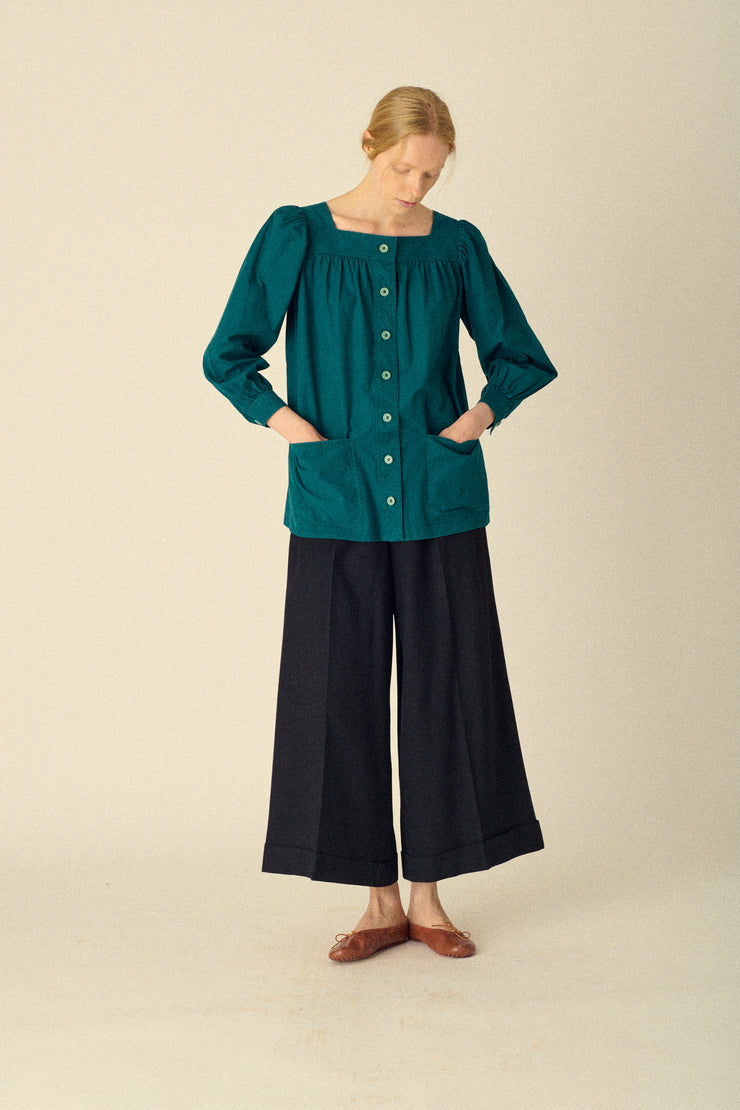 Ysl Emerald Cotton Smock - Desert Vintage