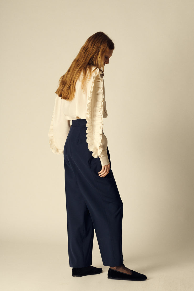 Gucci Navy Wool Trousers - Desert Vintage