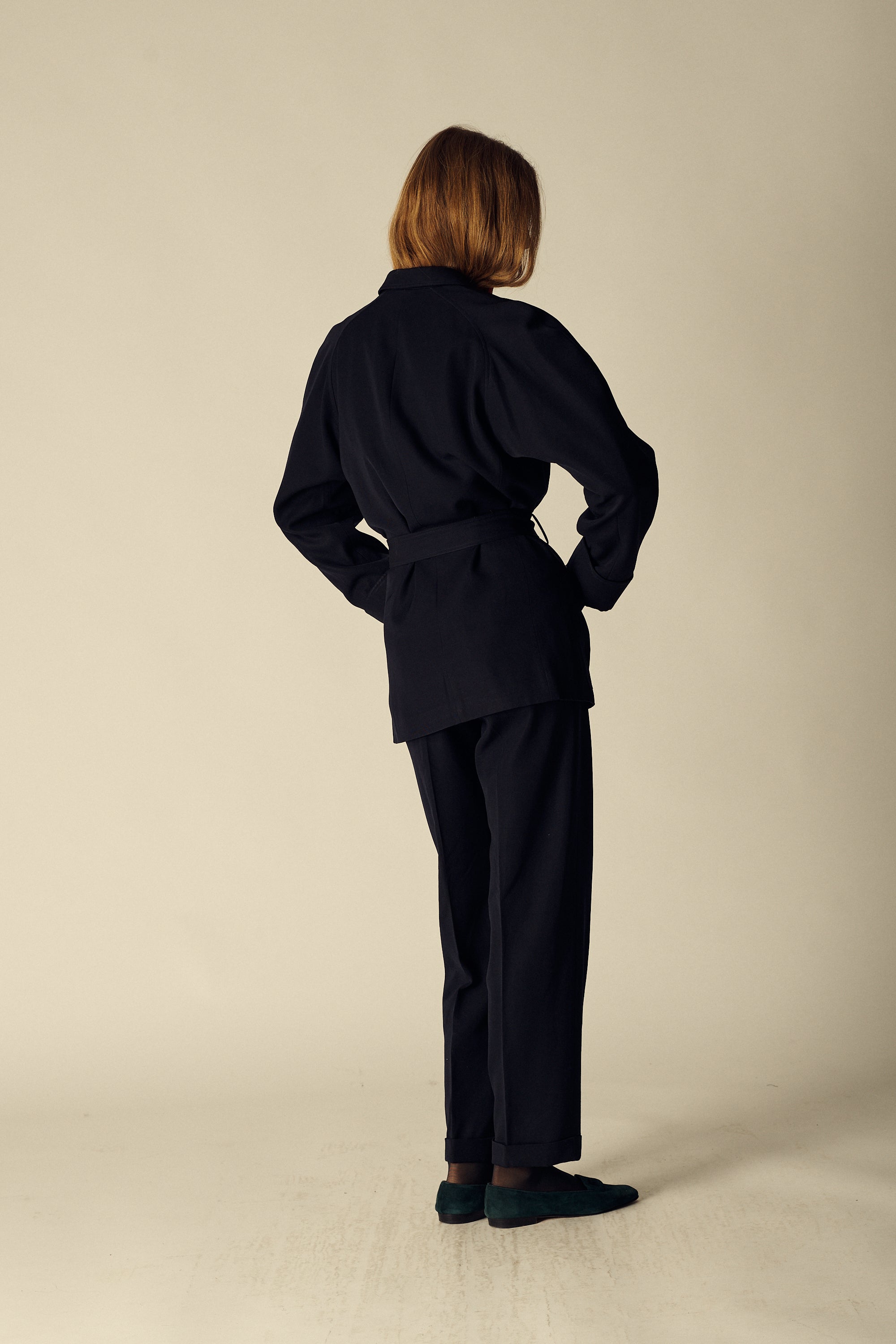 Kenzo Navy Wool Suit - Desert Vintage