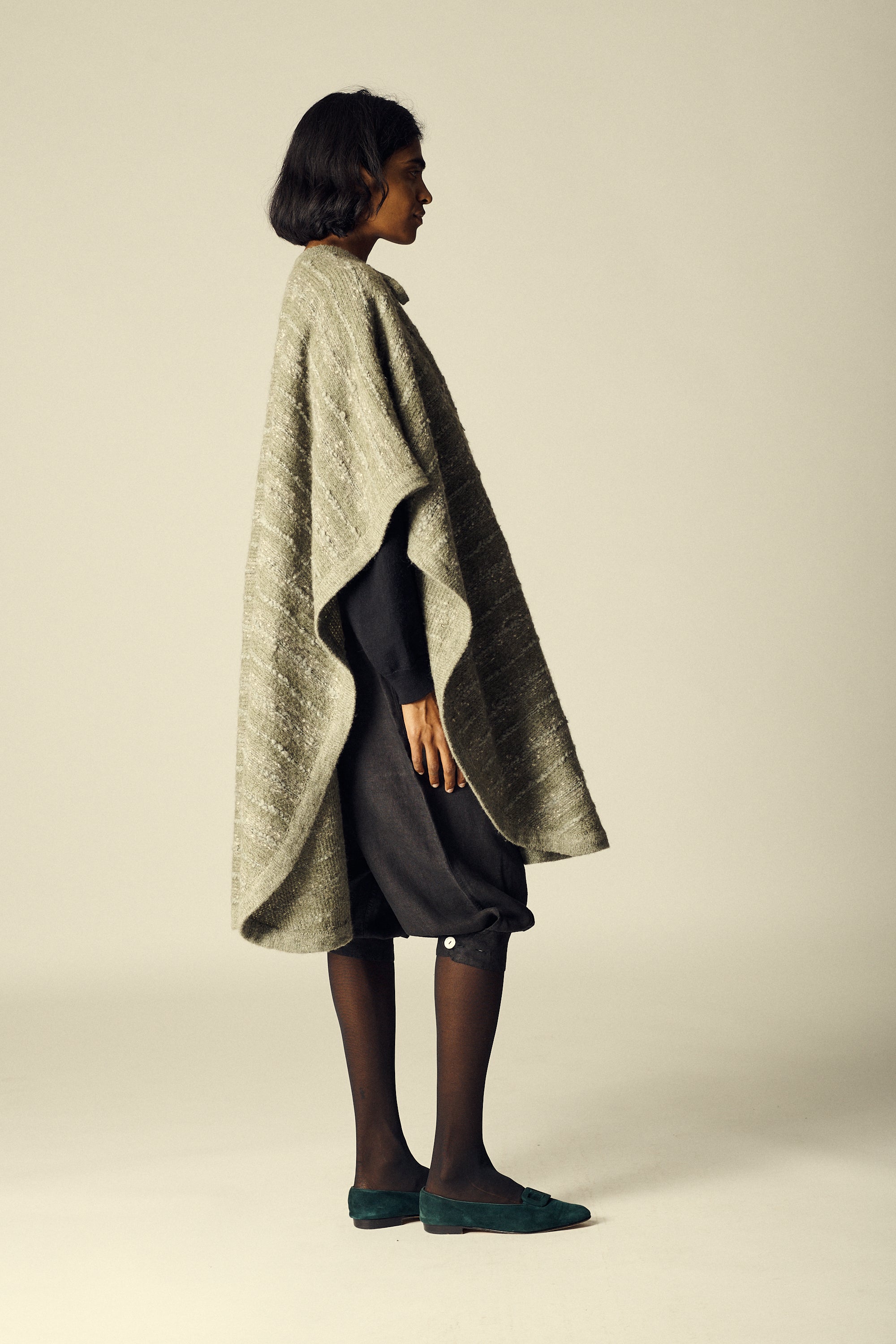 Ferragamo Mohair Cape - Desert Vintage