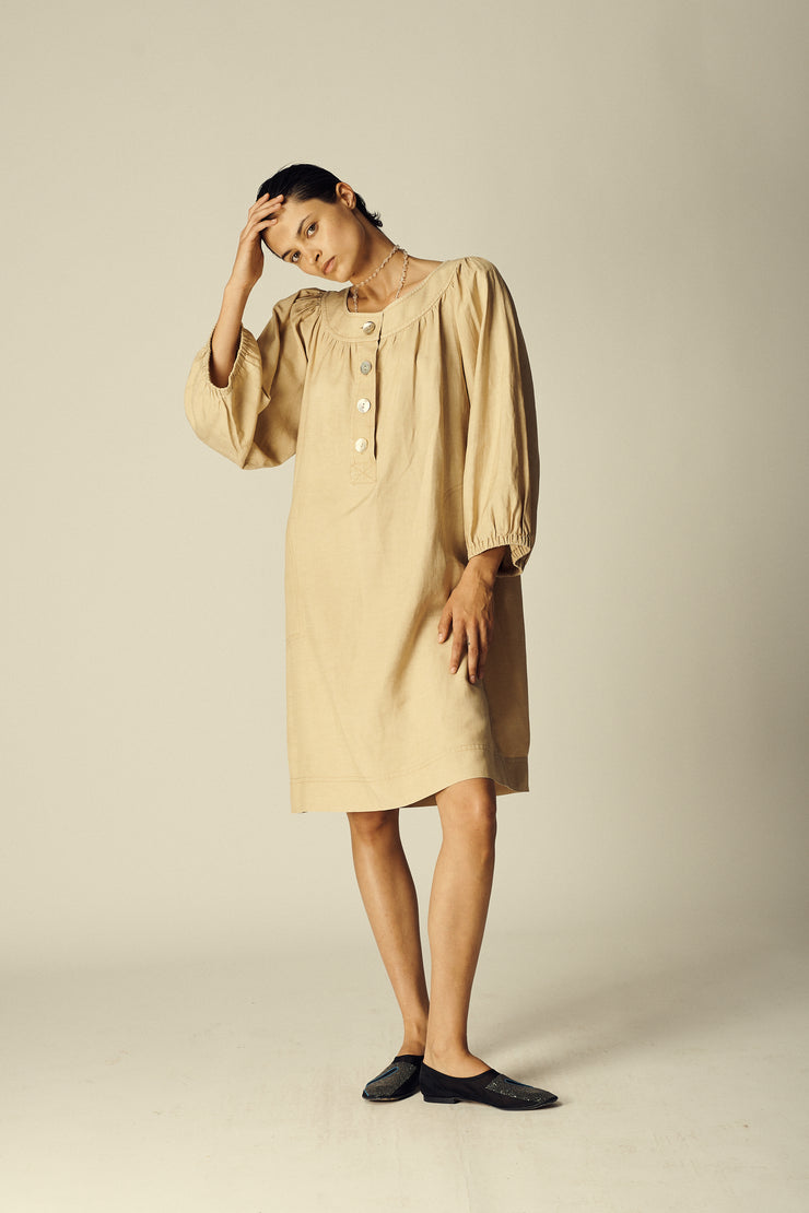 YSL Linen Dress - Desert Vintage