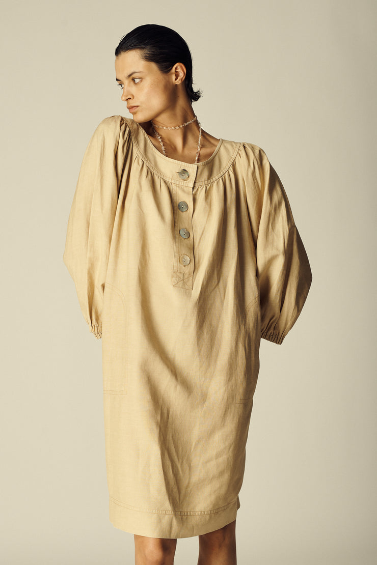 YSL Linen Dress - Desert Vintage