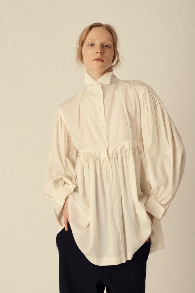1980s Issey Miyake Silk Blouse - Desert Vintage
