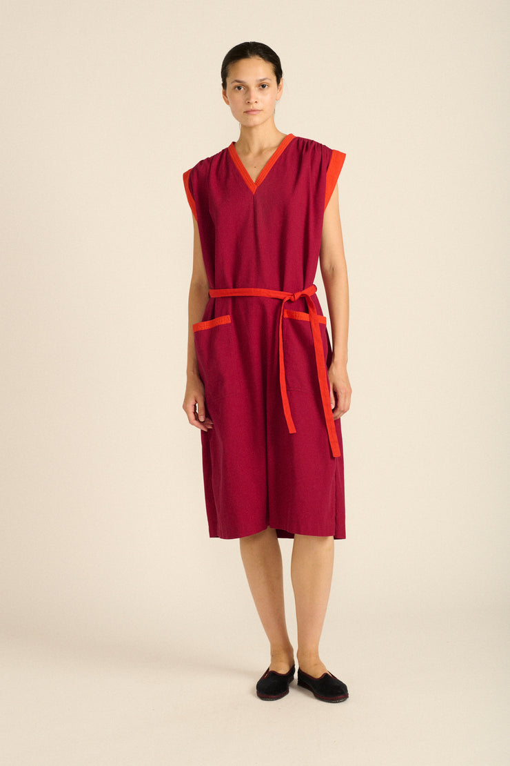 Ysl Orchid Corduroy Dress - Desert Vintage