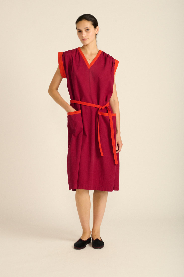 Ysl Orchid Corduroy Dress - Desert Vintage