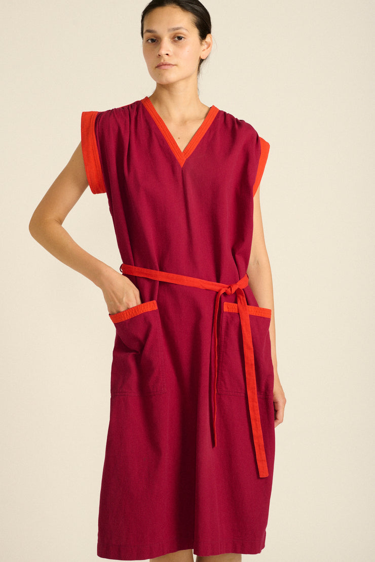 Ysl Orchid Corduroy Dress - Desert Vintage
