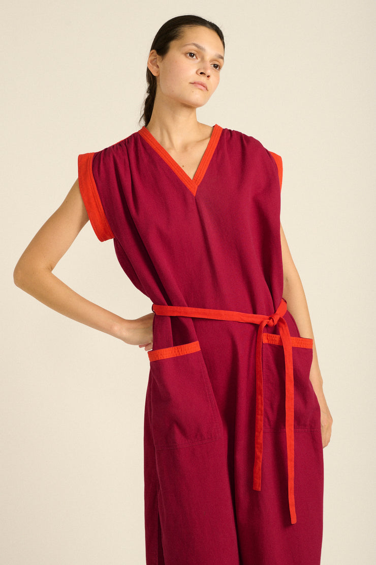 Ysl Orchid Corduroy Dress - Desert Vintage