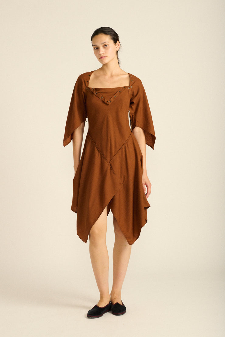 JPG Handkercheif Dress - Desert Vintage