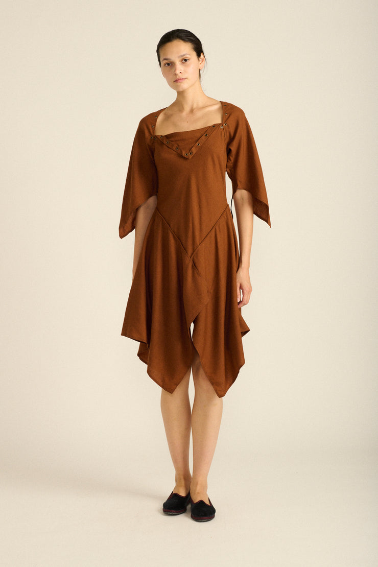 JPG Handkercheif Dress - Desert Vintage