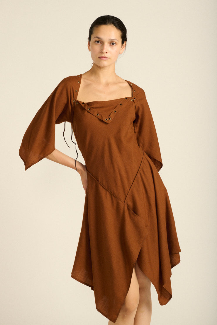 JPG Handkercheif Dress - Desert Vintage