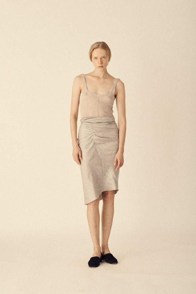 Yeohlee Soft Grey Skirt - Desert Vintage