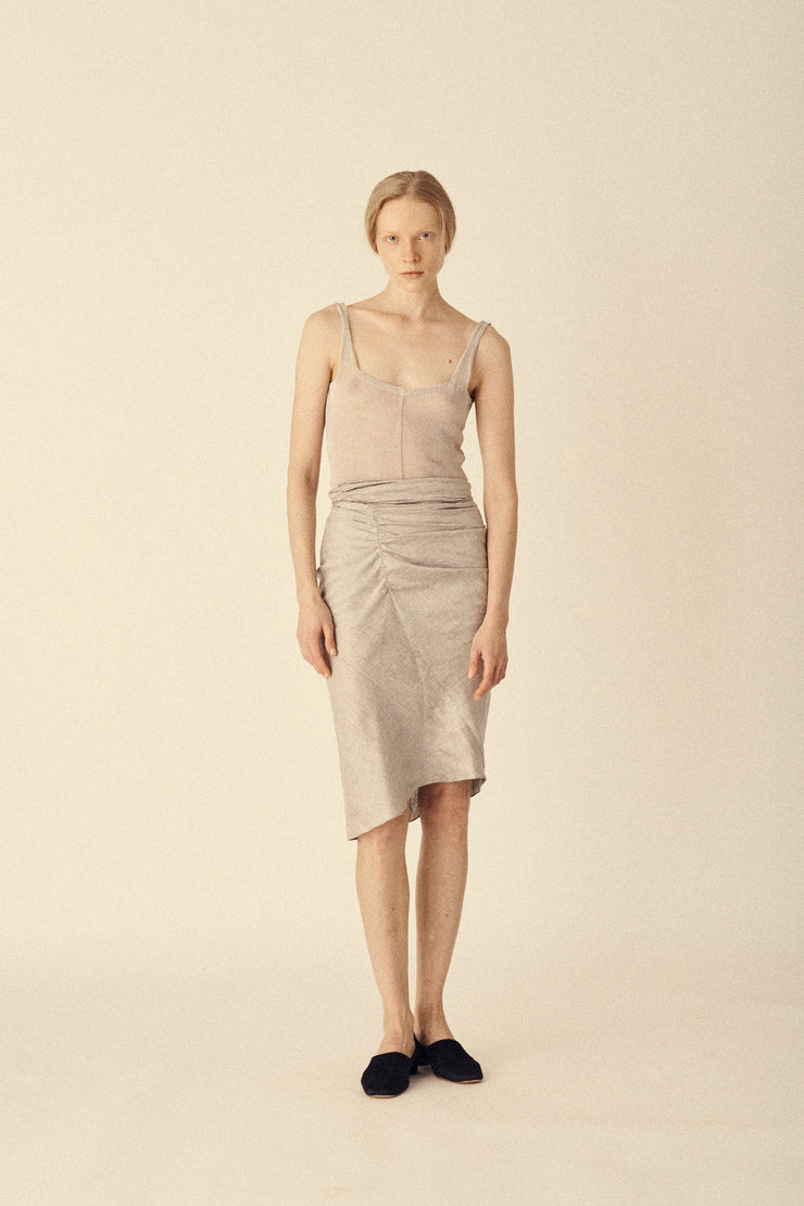 Yeohlee Soft Grey Skirt - Desert Vintage