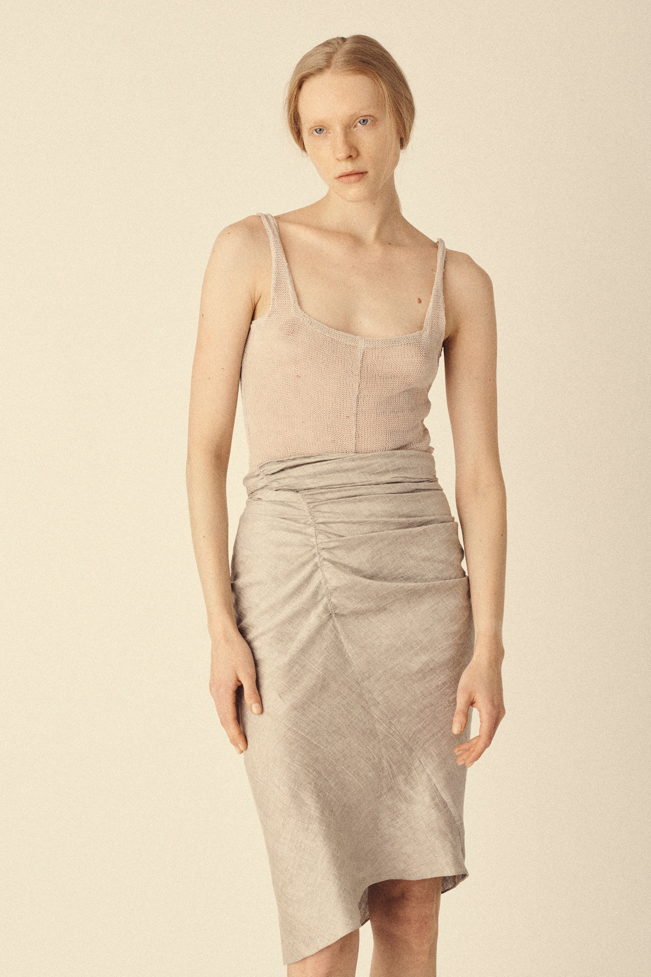 Yeohlee Soft Grey Skirt - Desert Vintage