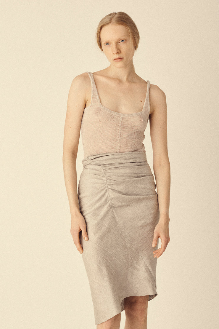 Yeohlee Soft Grey Skirt - Desert Vintage