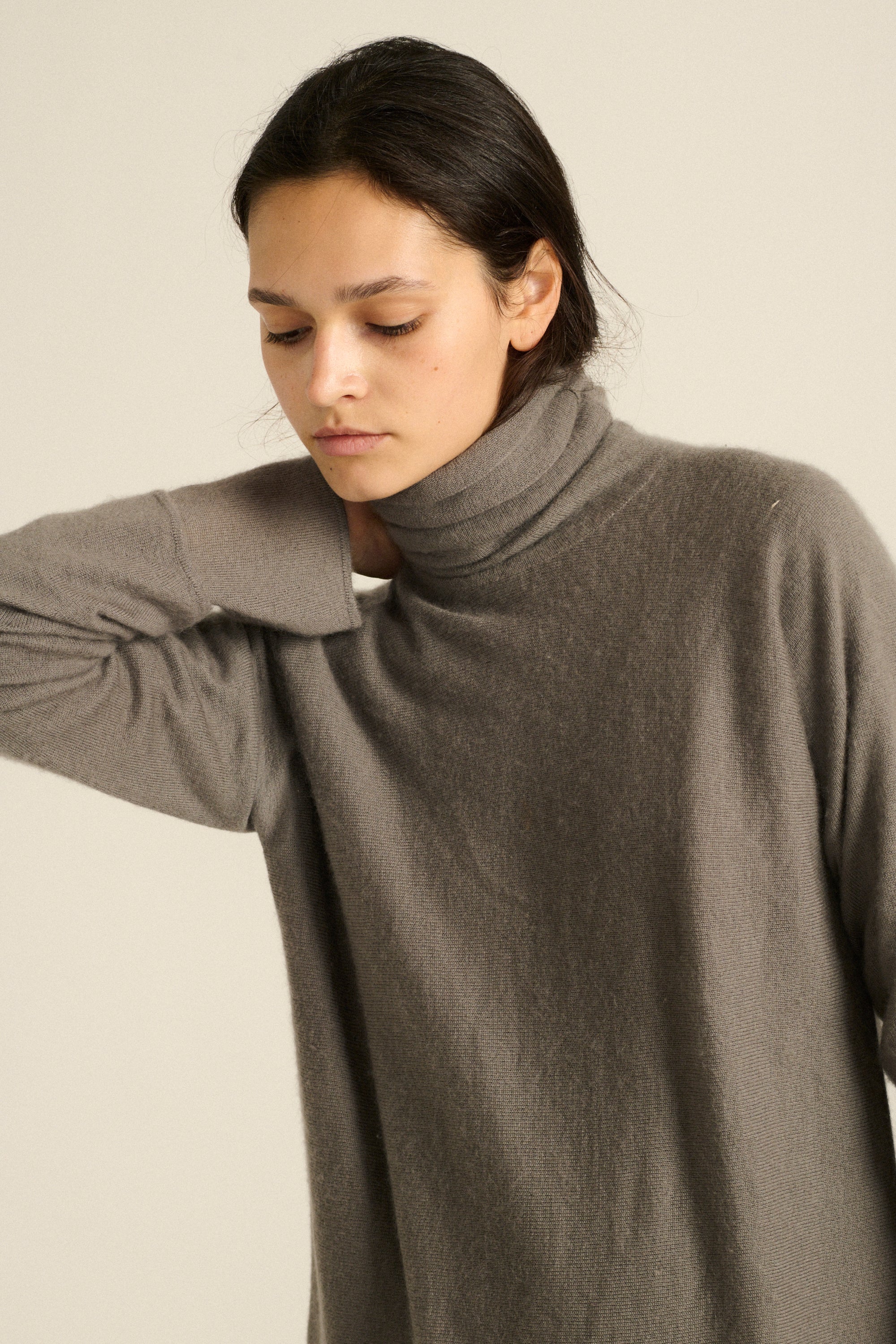 Hermès Layered Cashmere Turtleneck - Desert Vintage