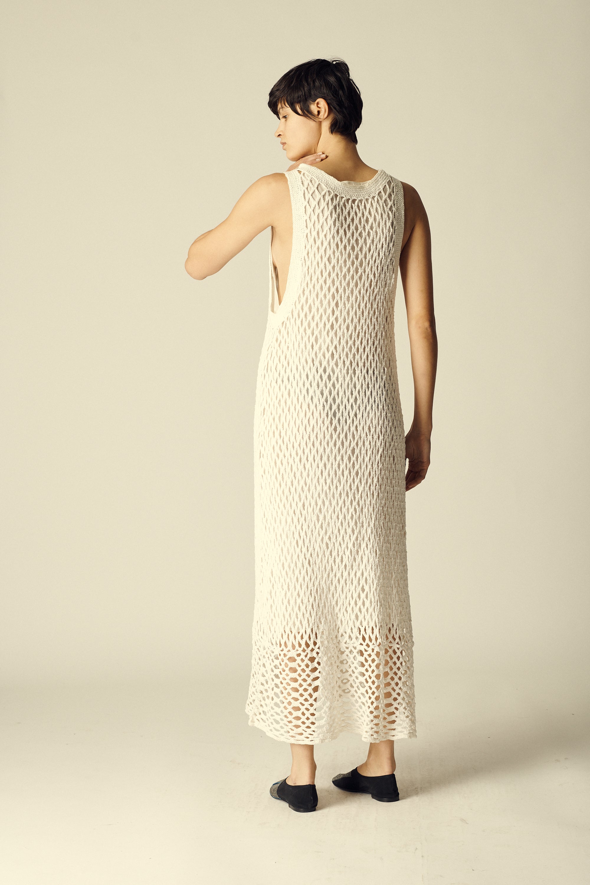 The Row Netted Cotton Dress - Desert Vintage