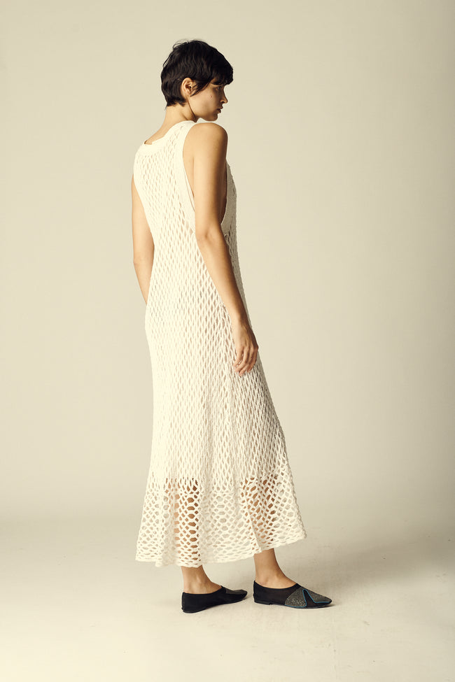 The Row Netted Cotton Dress - Desert Vintage